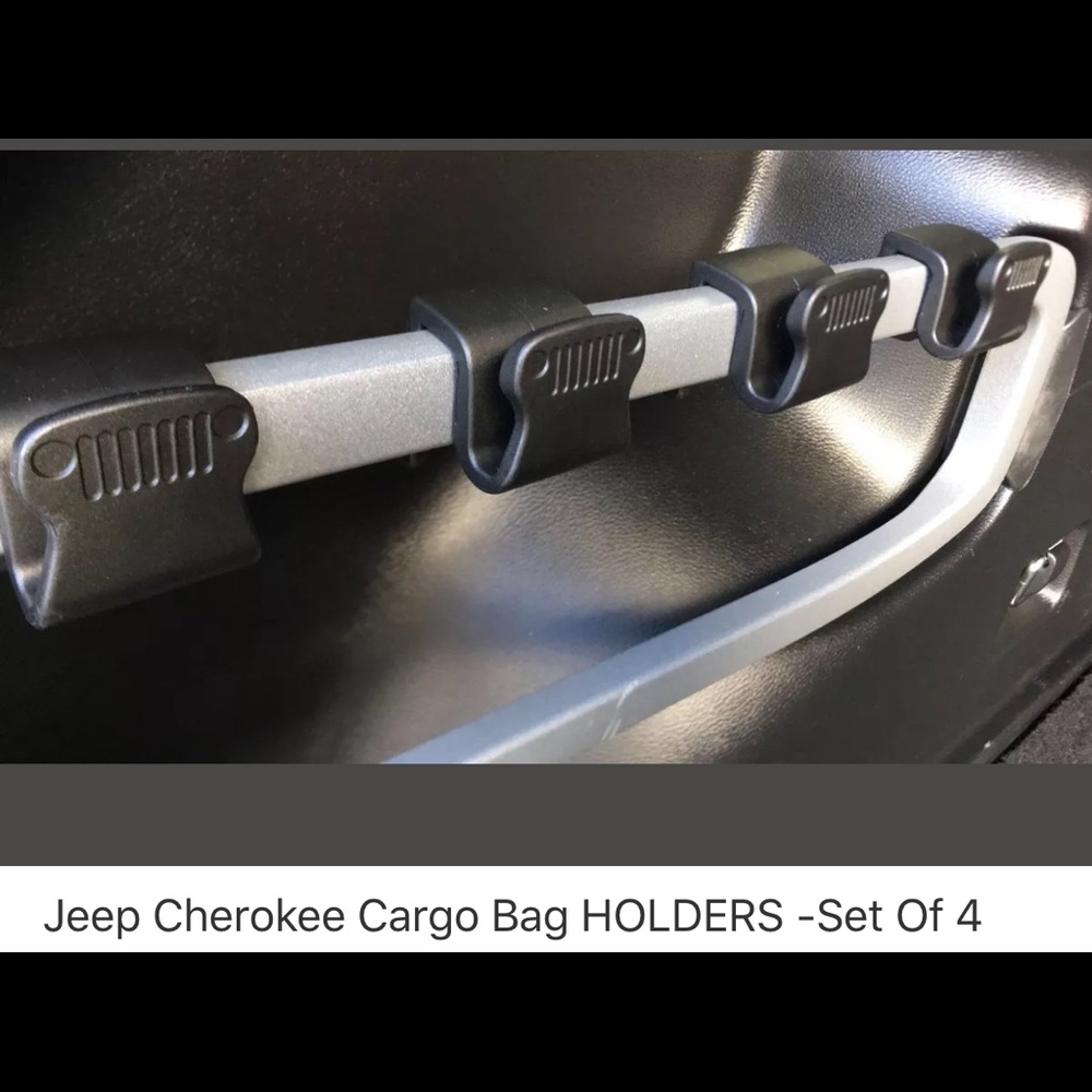 Jeep Cherokee cargo hooks